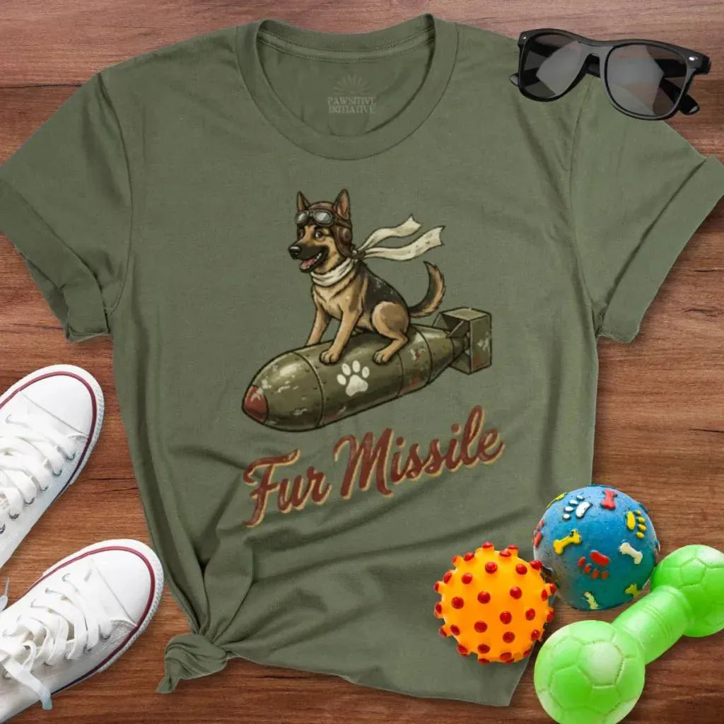 Fur Missile Shirt - The Pawsitive Initiative