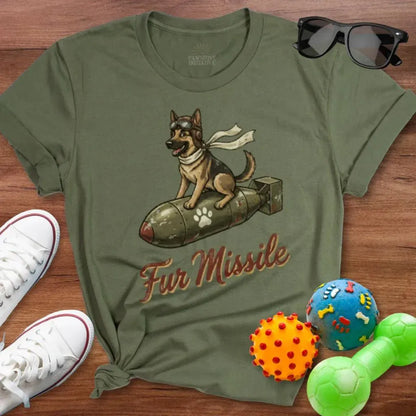 Fur Missile Shirt - The Pawsitive Initiative