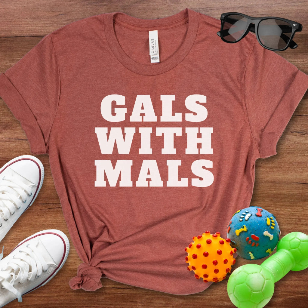 Gals with Mals Shirt - The Pawsitive Initiative