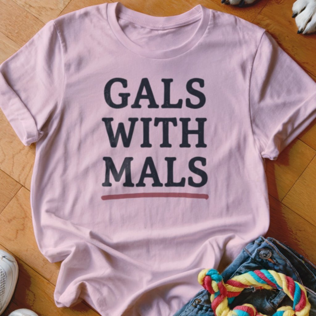 Gals with Mals Shirt - The Pawsitive Initiative