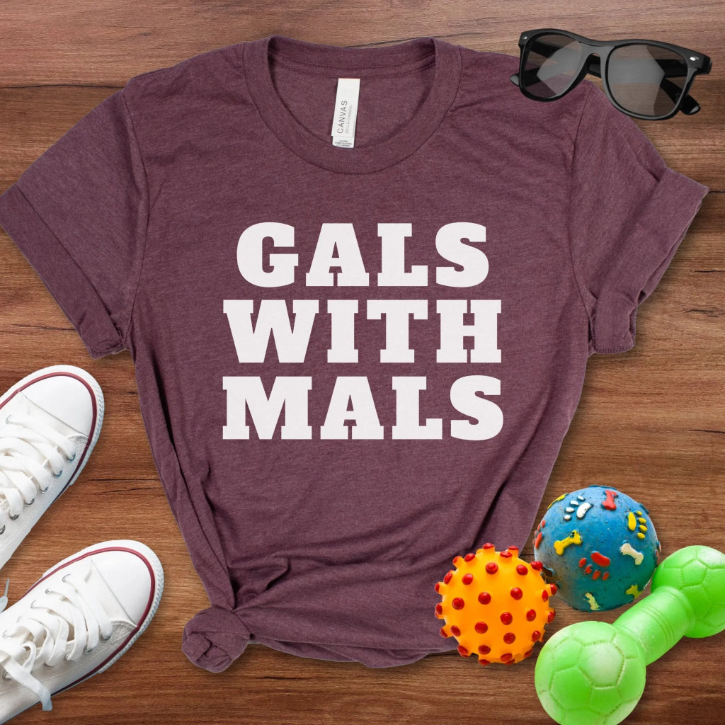 Gals with Mals Shirt - The Pawsitive Initiative