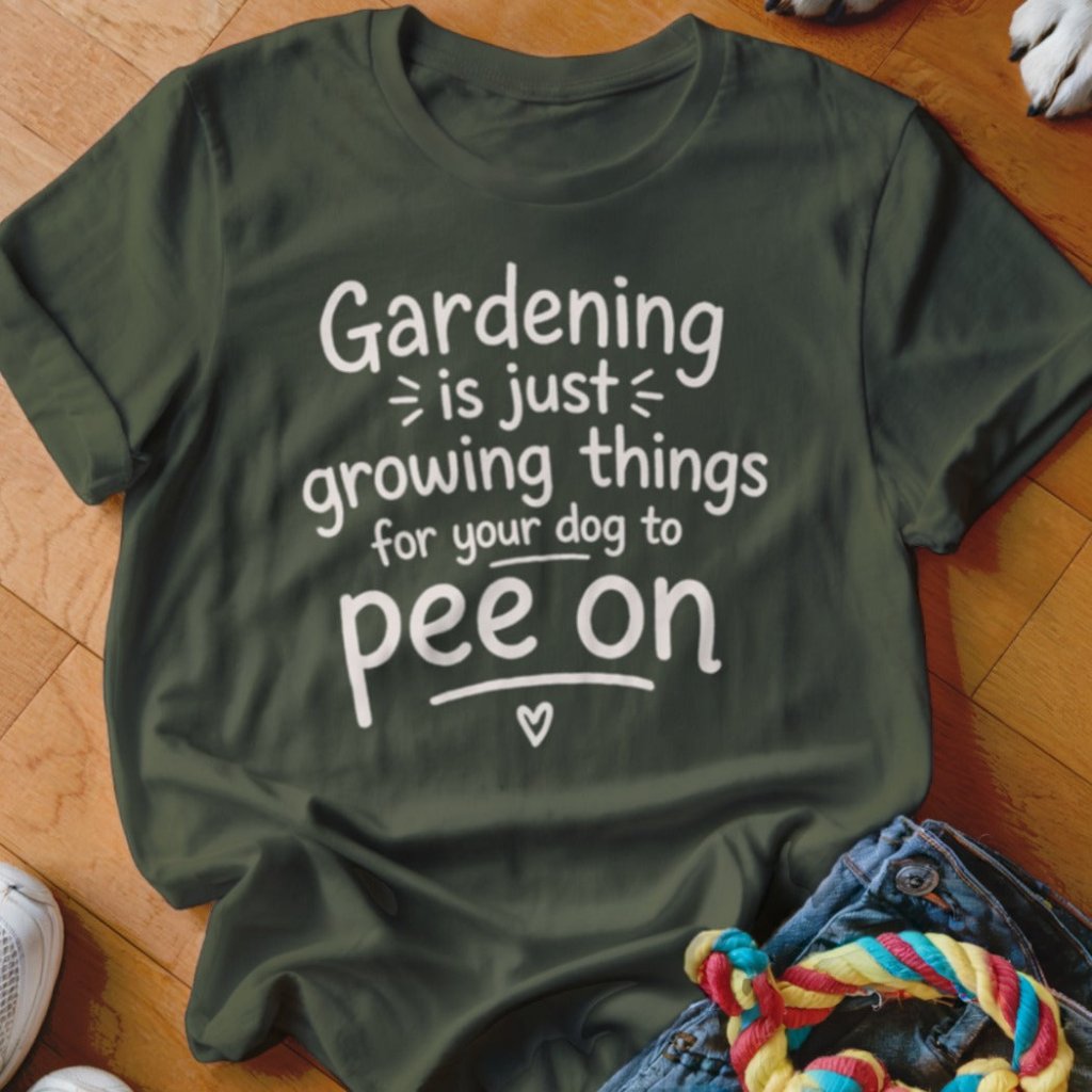 Gardening is Just Shirt - The Pawsitive Initiative