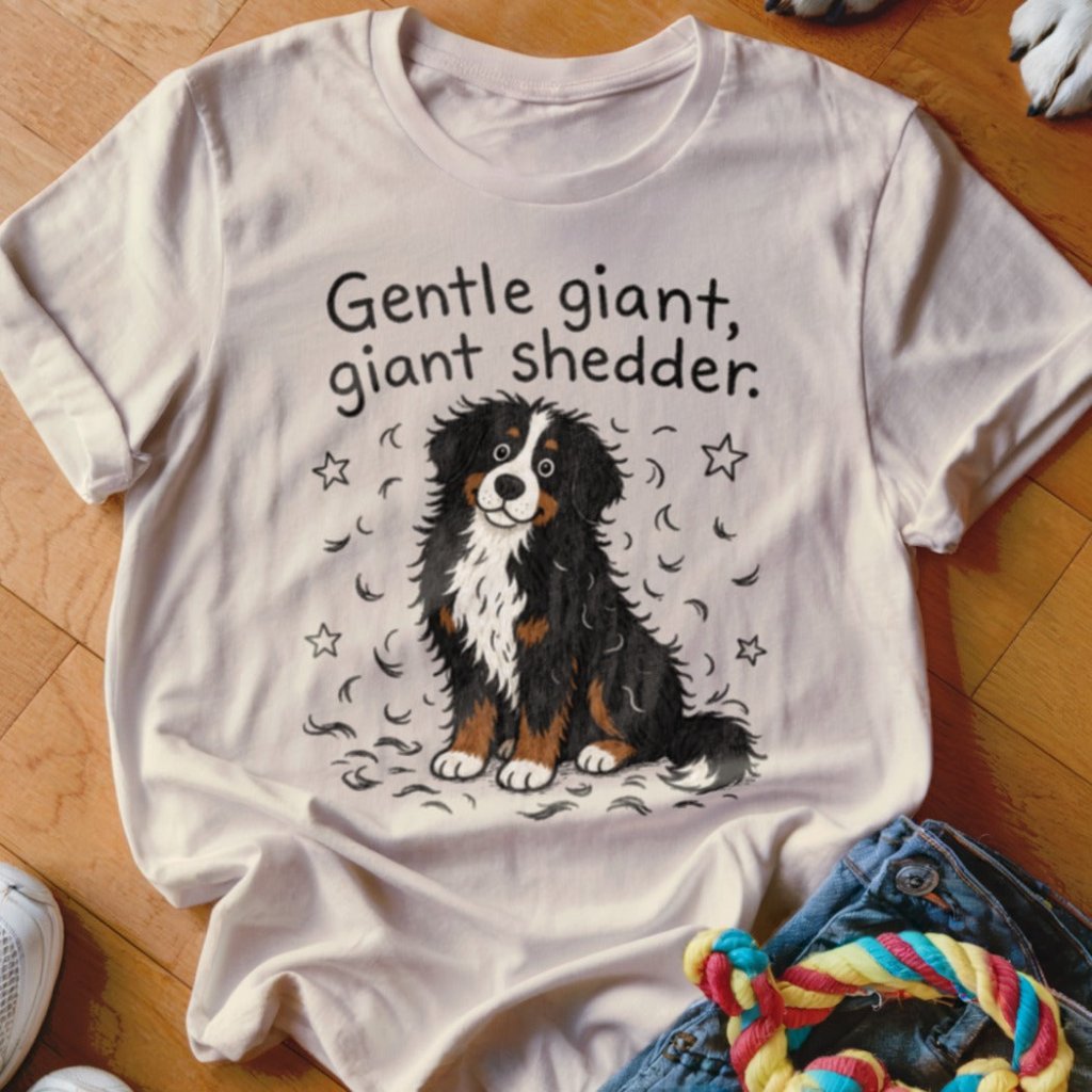 Gentle Giant, Giant Shedder Shirt - The Pawsitive Initiative