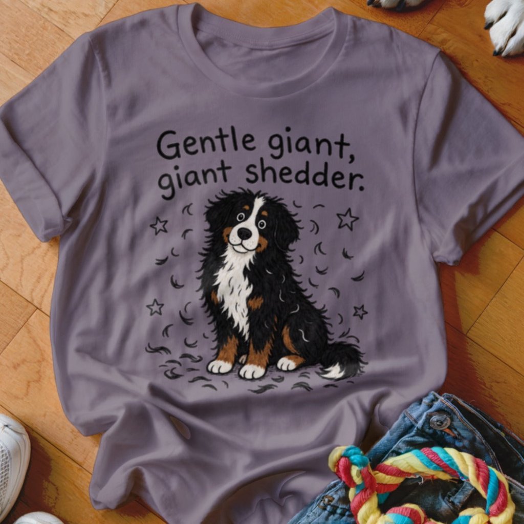 Gentle Giant, Giant Shedder Shirt - The Pawsitive Initiative