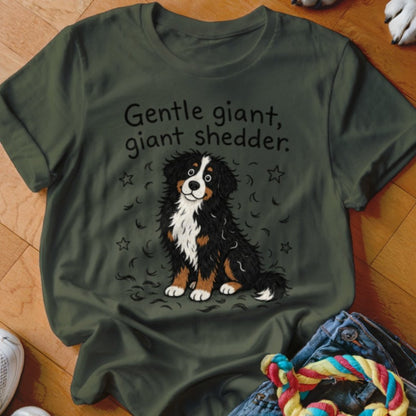 Gentle Giant, Giant Shedder Shirt - The Pawsitive Initiative