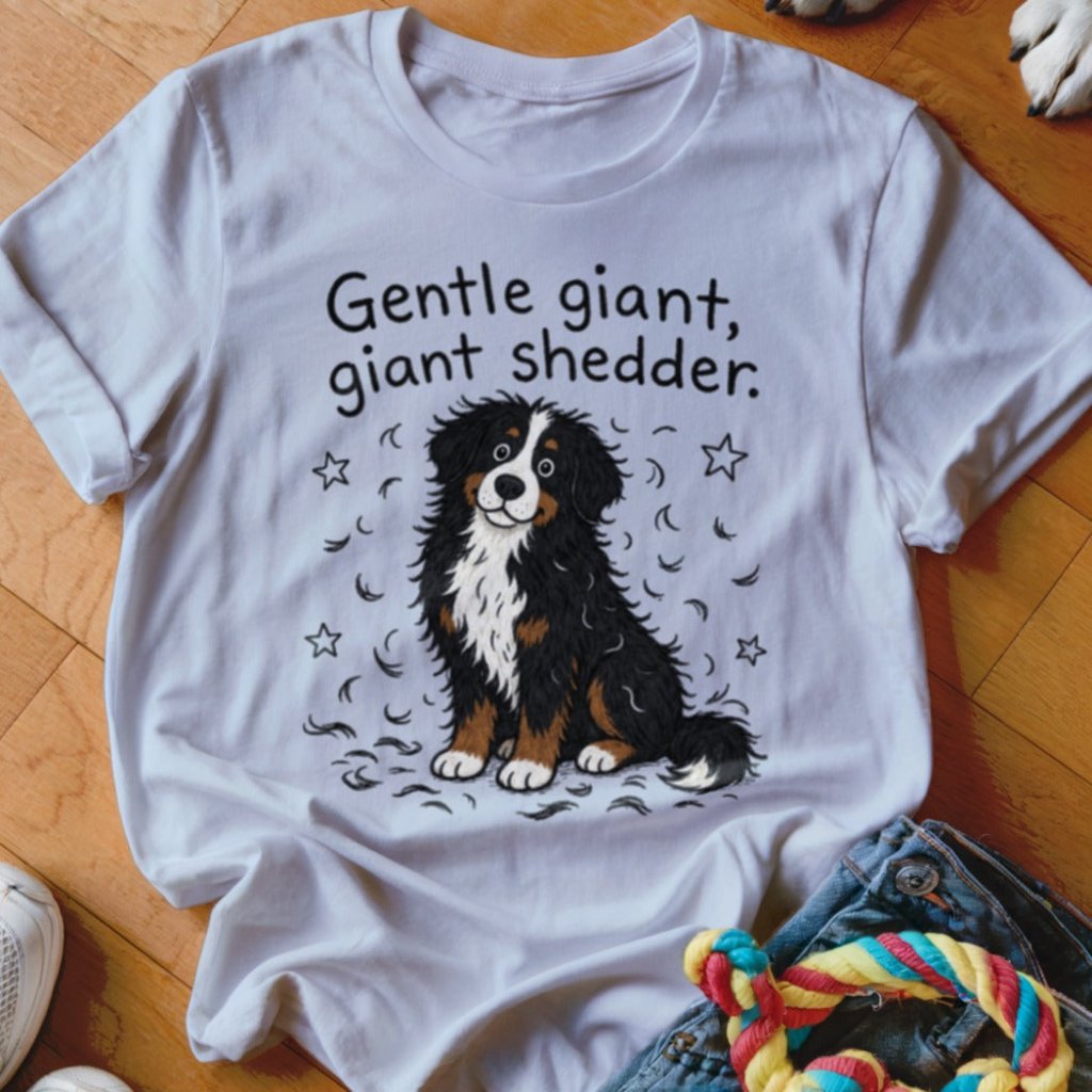 Gentle Giant, Giant Shedder Shirt - The Pawsitive Initiative