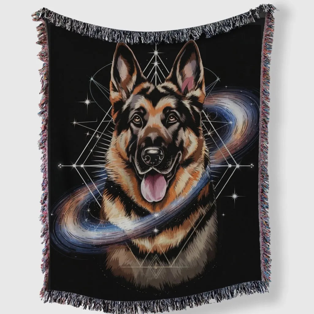 German Shepherd Astrology Blanket - The Pawsitive Initiative