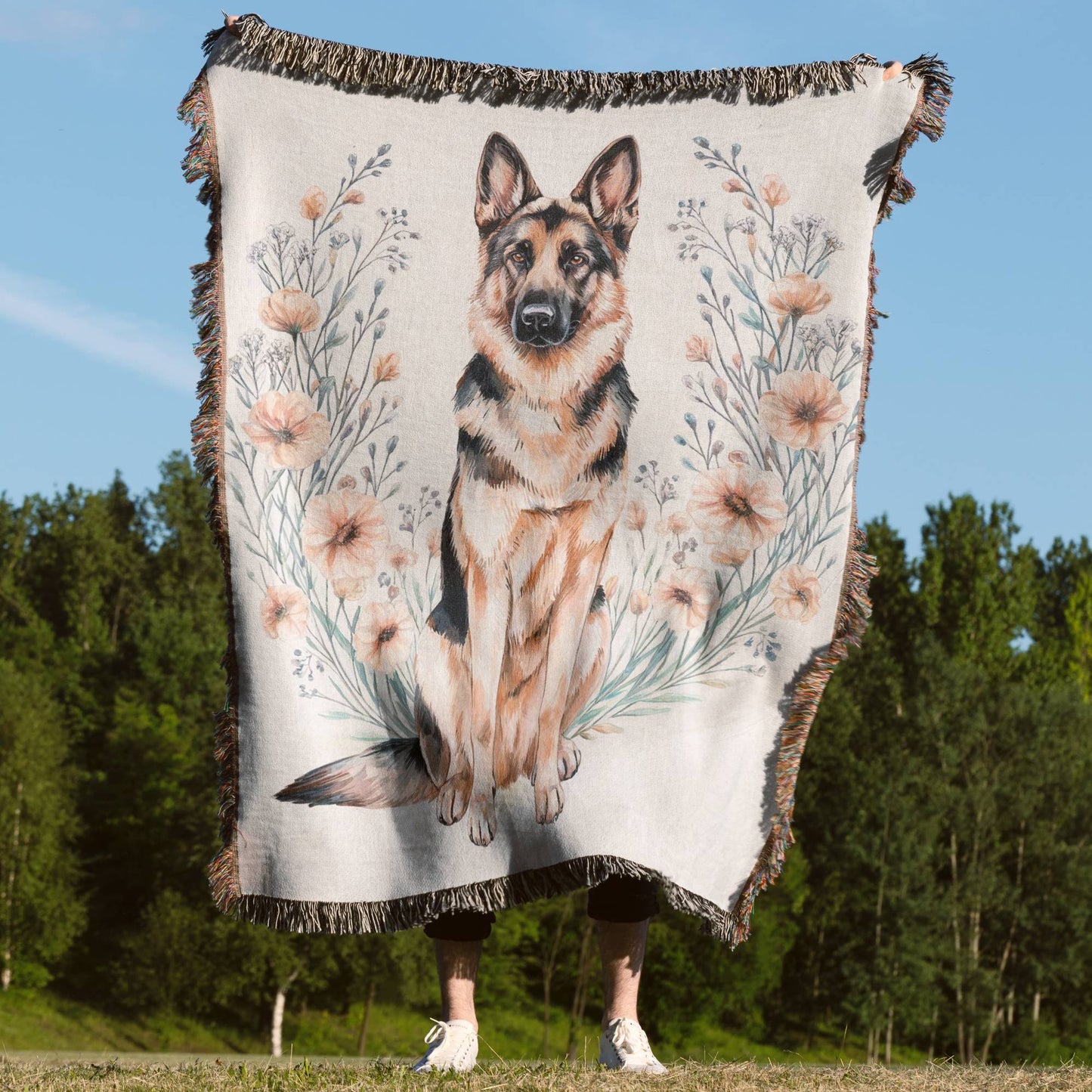 German Shepherd Blanket - The Pawsitive Initiative