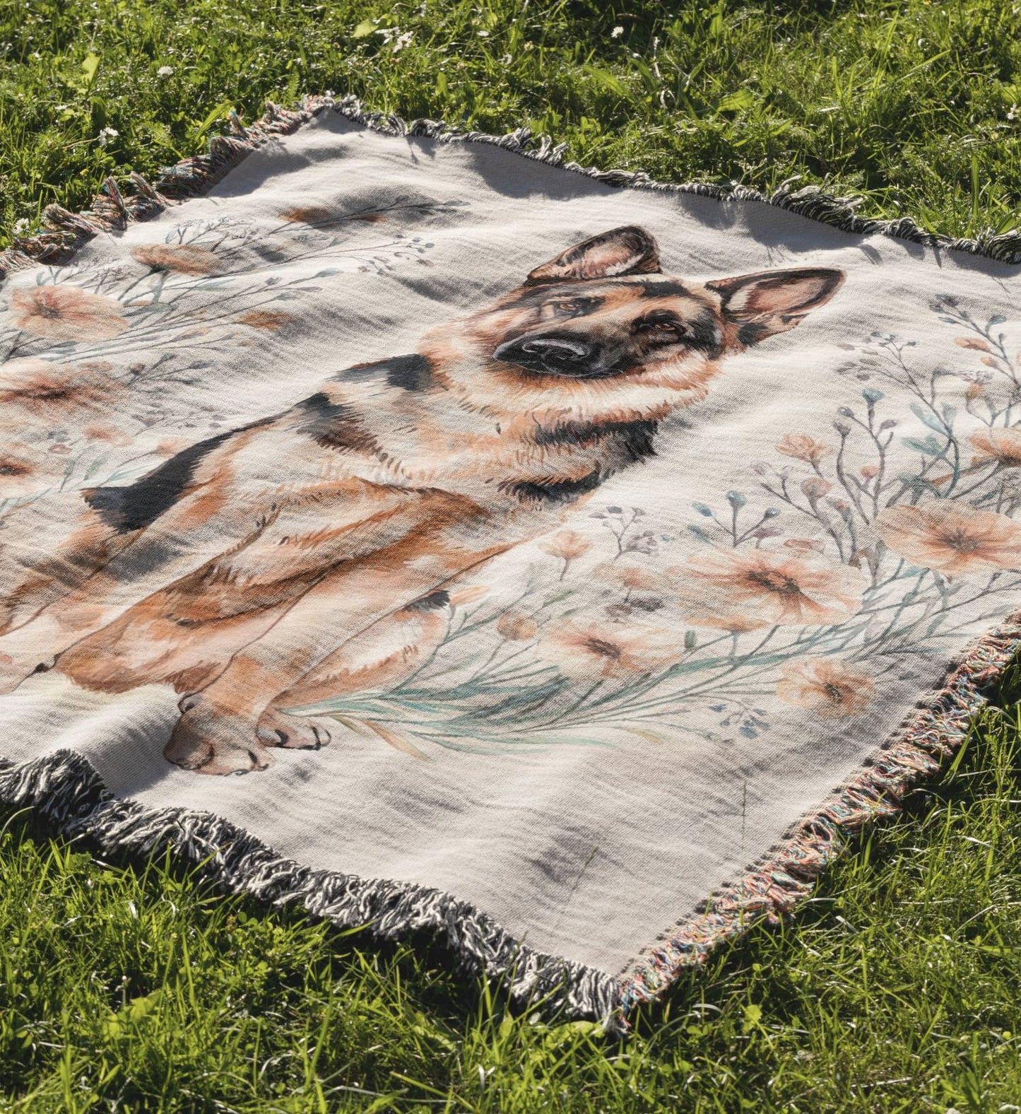 German Shepherd Blanket - The Pawsitive Initiative