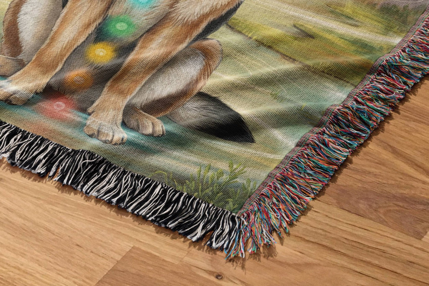 German Shepherd Chakra Blanket - The Pawsitive Initiative