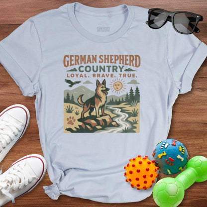 German Shepherd Country Shirt - The Pawsitive Initiative