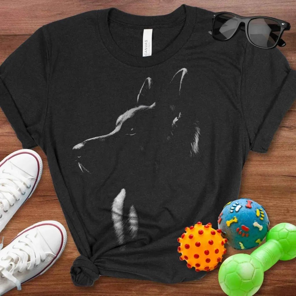German Shepherd Silhouette Shirt - The Pawsitive Initiative
