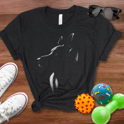 German Shepherd Silhouette Shirt - The Pawsitive Initiative