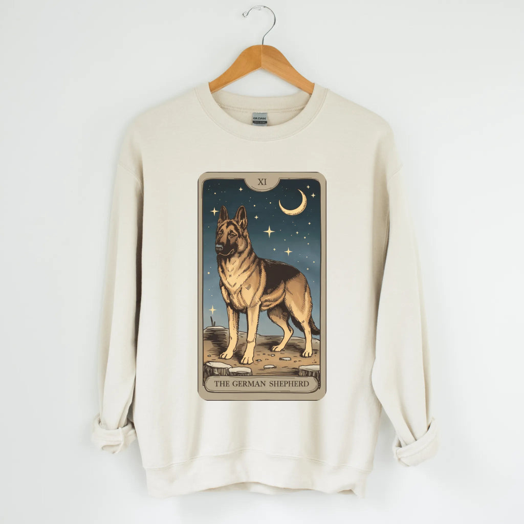 German Shepherd Tarot Sweatshirt - The Pawsitive Initiative