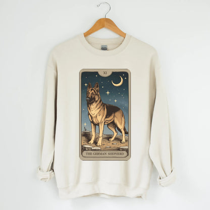 German Shepherd Tarot Sweatshirt - The Pawsitive Initiative