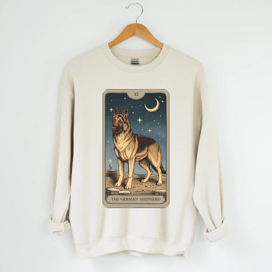 German Shepherd Tarot Sweatshirt - The Pawsitive Initiative