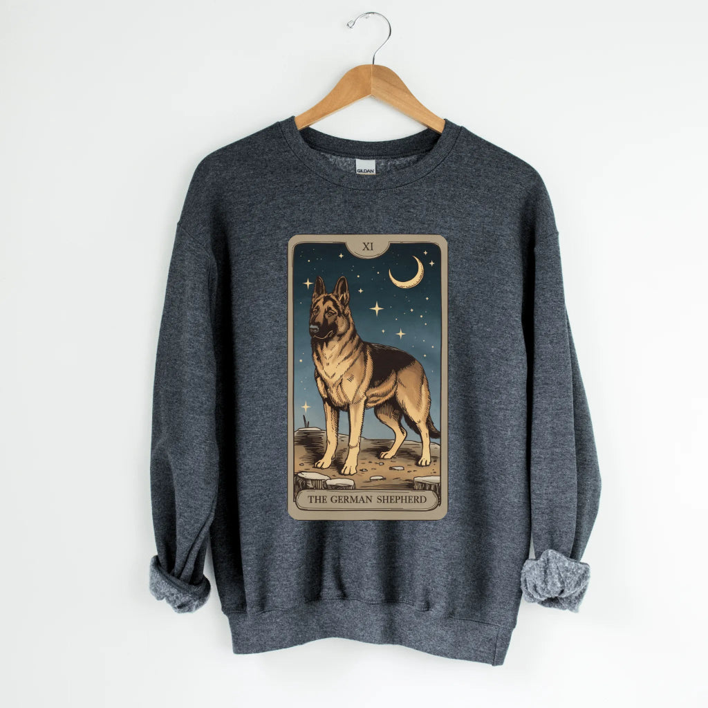 German Shepherd Tarot Sweatshirt - The Pawsitive Initiative