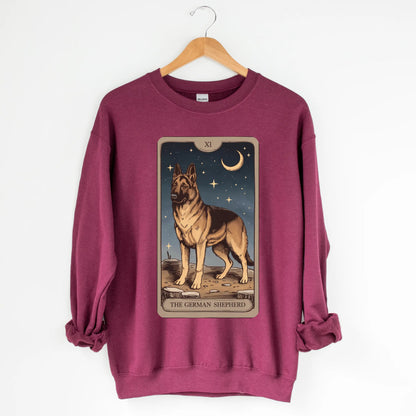 German Shepherd Tarot Sweatshirt - The Pawsitive Initiative