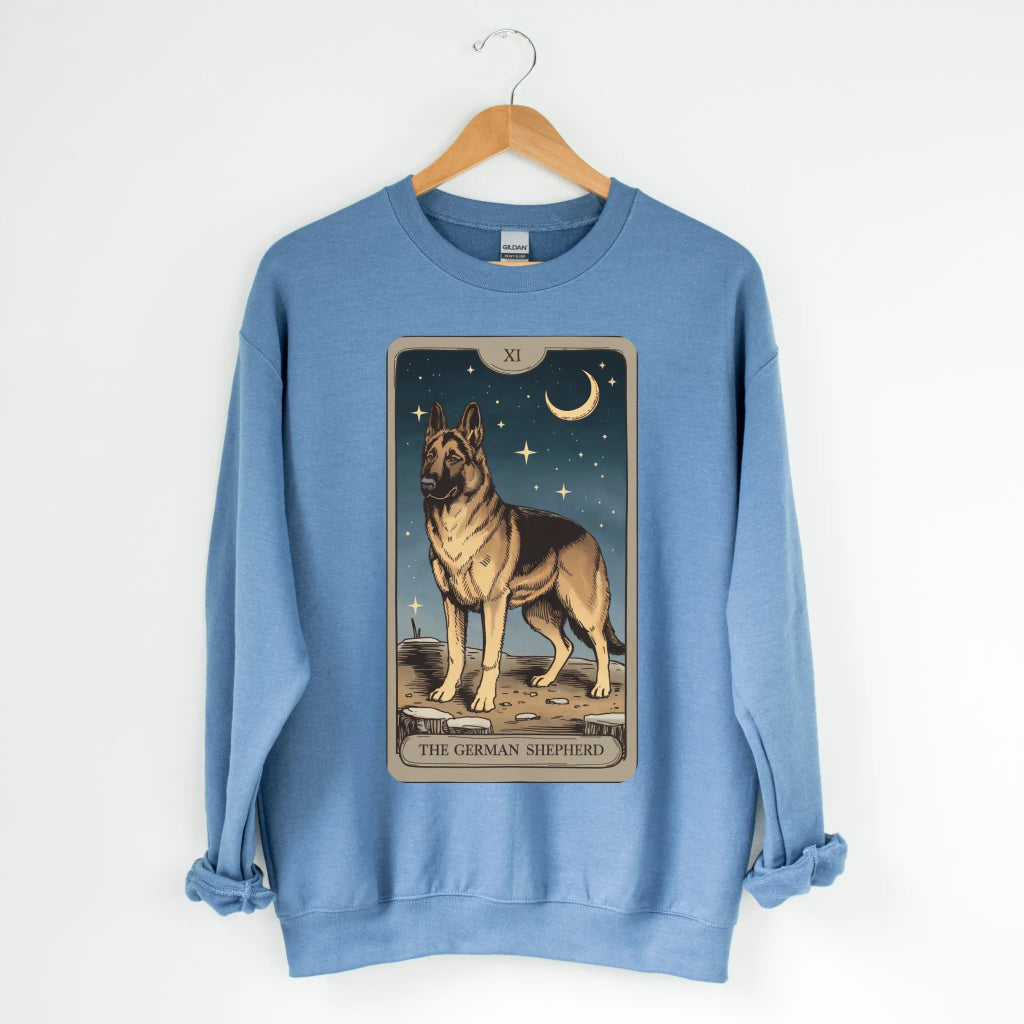 German Shepherd Tarot Sweatshirt - The Pawsitive Initiative