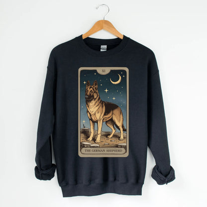German Shepherd Tarot Sweatshirt - The Pawsitive Initiative