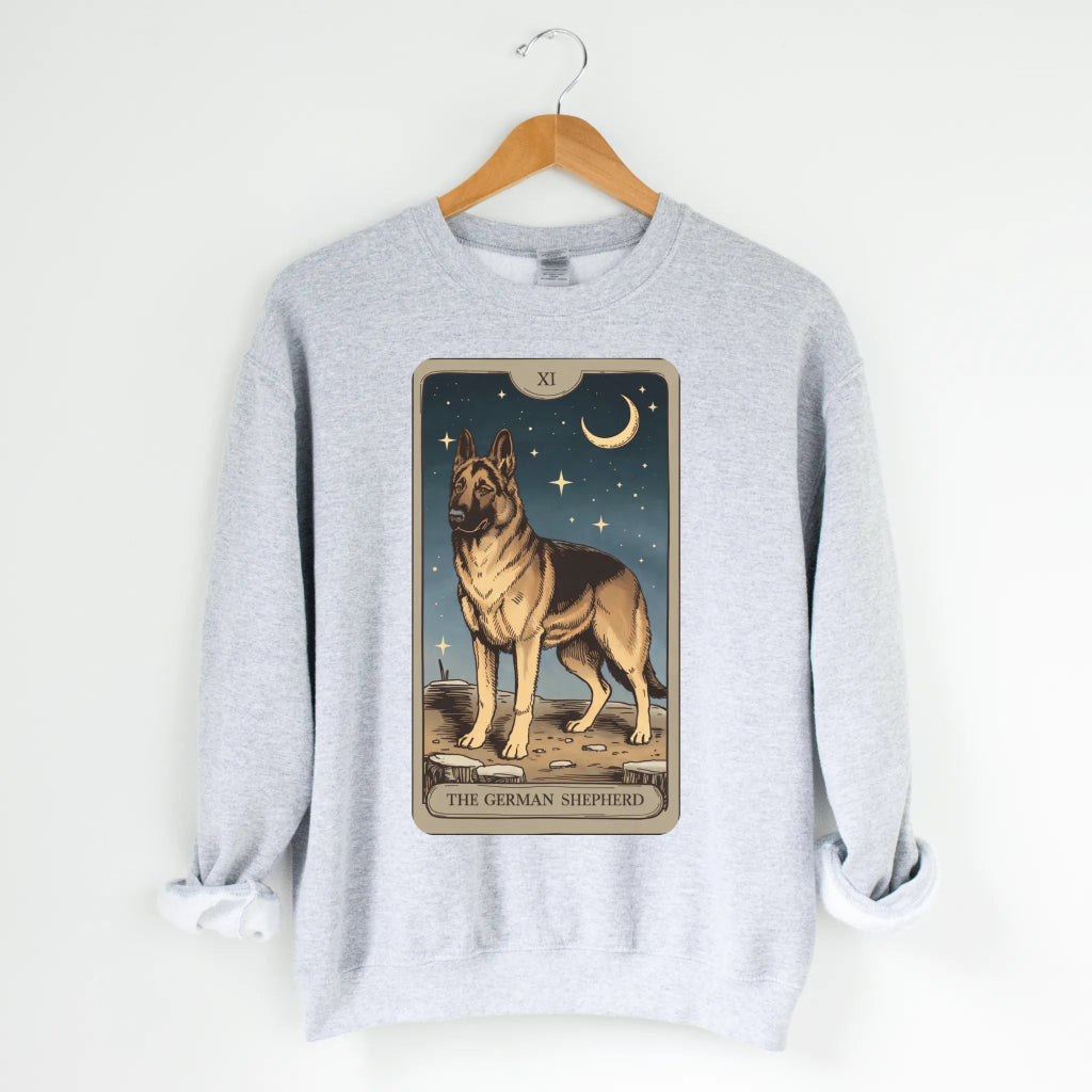 German Shepherd Tarot Sweatshirt - The Pawsitive Initiative