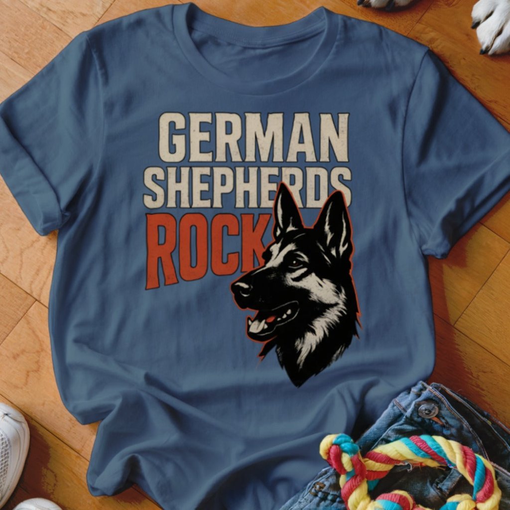 German Shepherds Rock Shirt - The Pawsitive Initiative