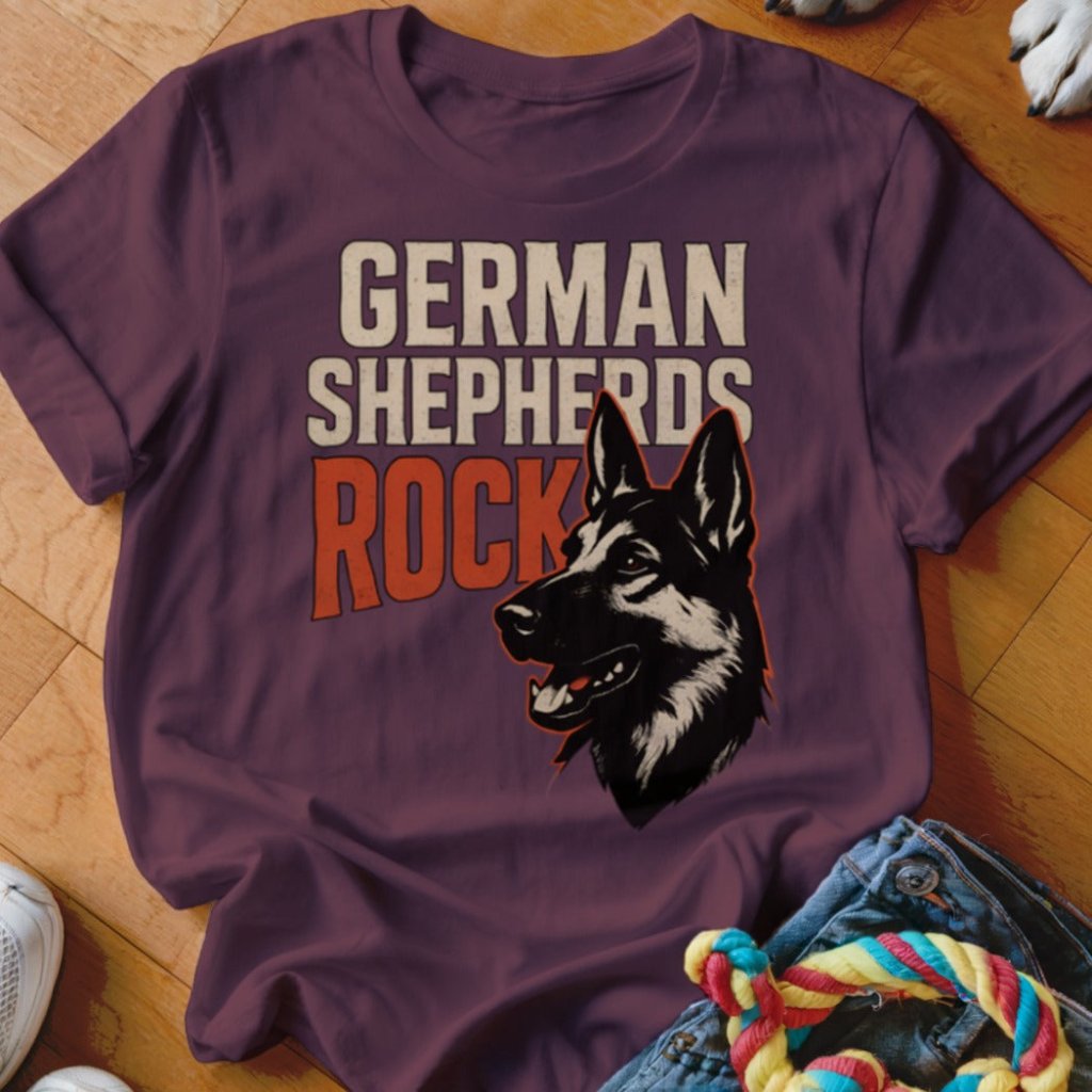 German Shepherds Rock Shirt - The Pawsitive Initiative