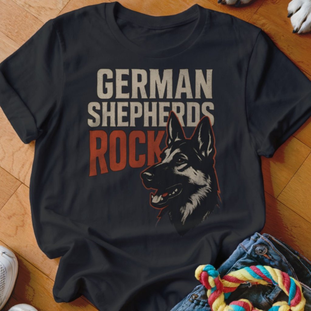 German Shepherds Rock Shirt - The Pawsitive Initiative