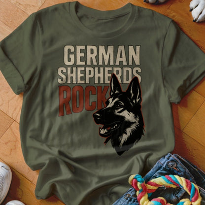 German Shepherds Rock Shirt - The Pawsitive Initiative