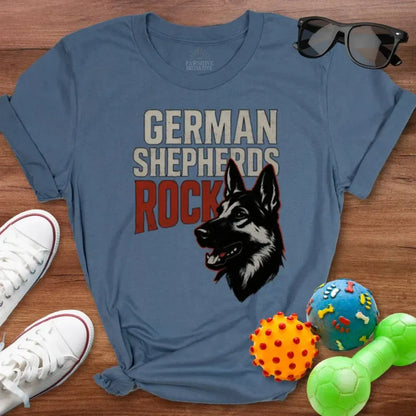 German Shepherds Rock Shirt - The Pawsitive Initiative
