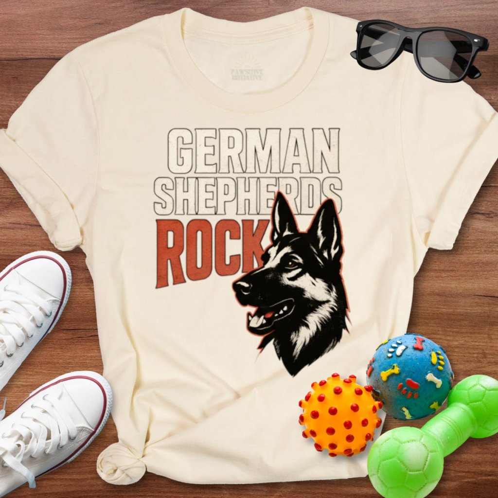 German Shepherds Rock Shirt - The Pawsitive Initiative