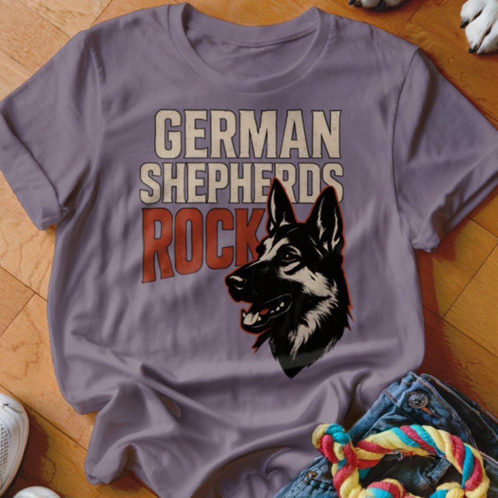 German Shepherds Rock Shirt - The Pawsitive Initiative