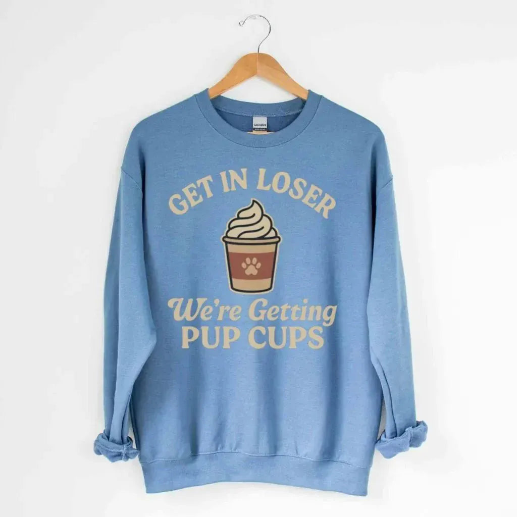 Getting Pup Cups Sweatshirt - The Pawsitive Initiative