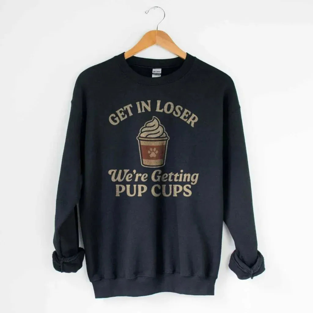 Getting Pup Cups Sweatshirt - The Pawsitive Initiative