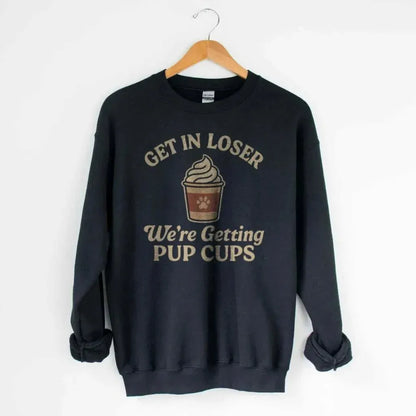 Getting Pup Cups Sweatshirt - The Pawsitive Initiative