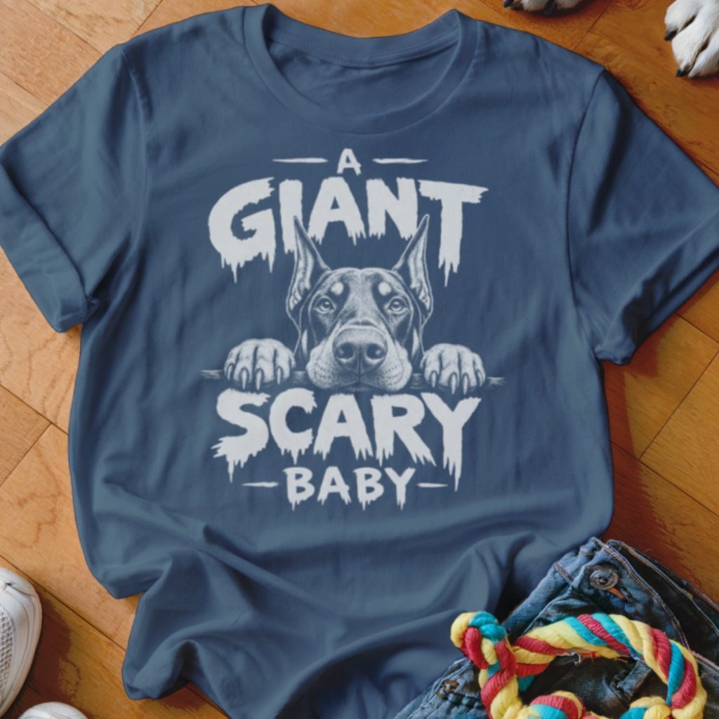 Giant Scary Baby Doberman Shirt - The Pawsitive Initiative