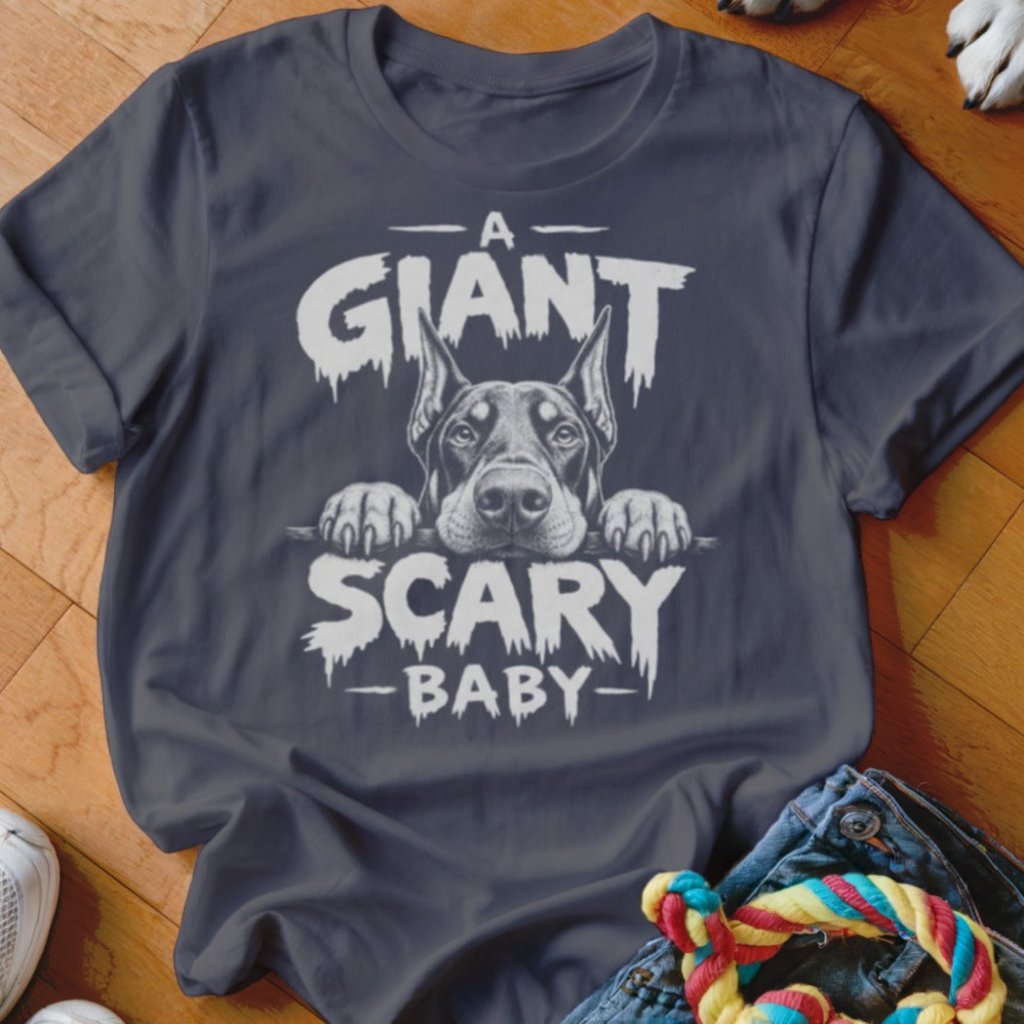 Giant Scary Baby Doberman Shirt - The Pawsitive Initiative