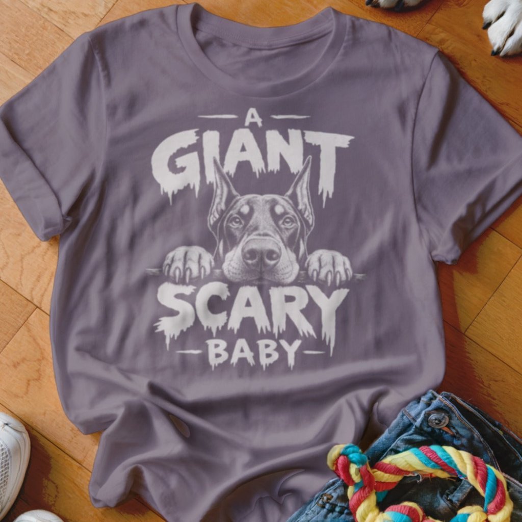 Giant Scary Baby Doberman Shirt - The Pawsitive Initiative