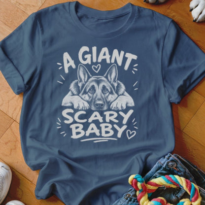 Giant Scary Baby GSD Shirt - The Pawsitive Initiative