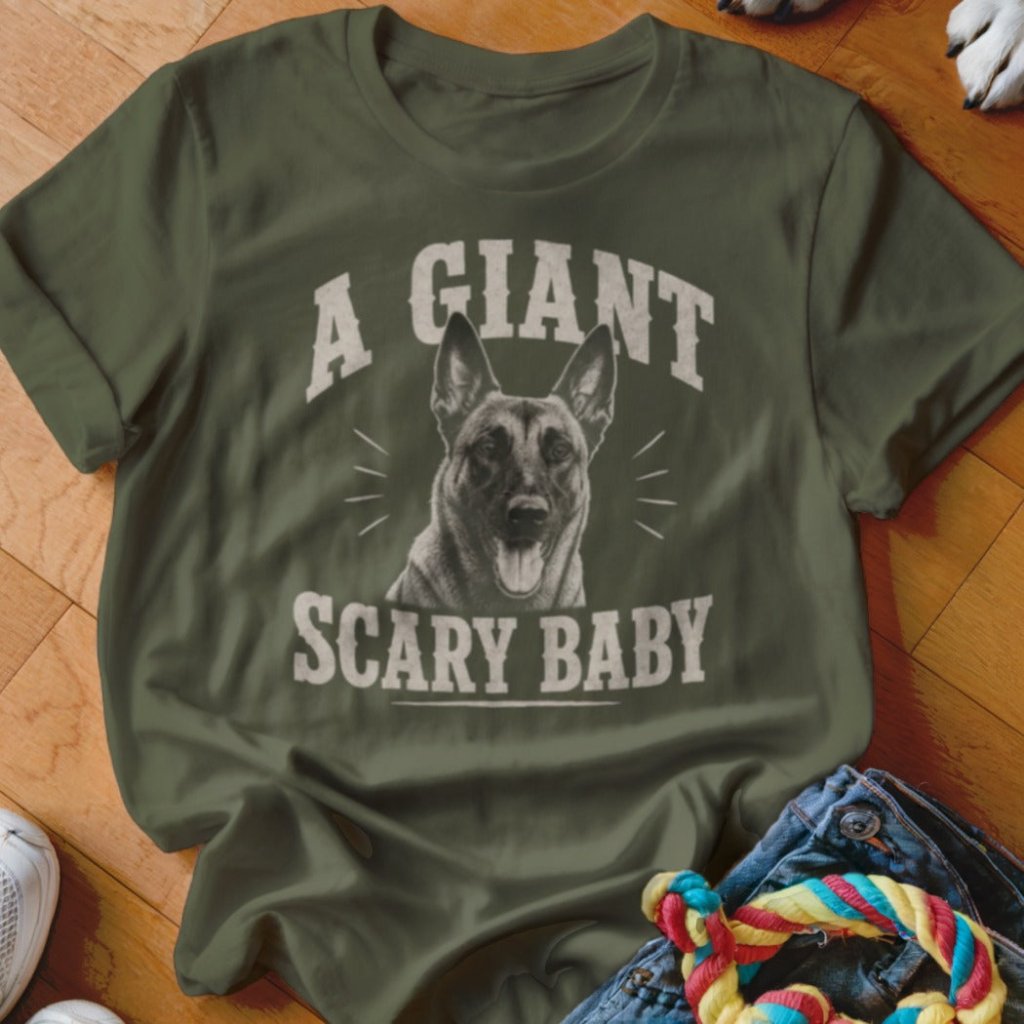 Giant Scary Baby Malinois Shirt - The Pawsitive Initiative