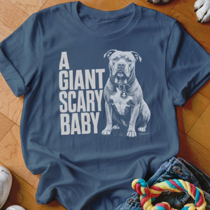 Giant Scary Baby Pitbull Shirt - The Pawsitive Initiative