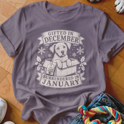 Gifted in December Shirt - The Pawsitive Initiative