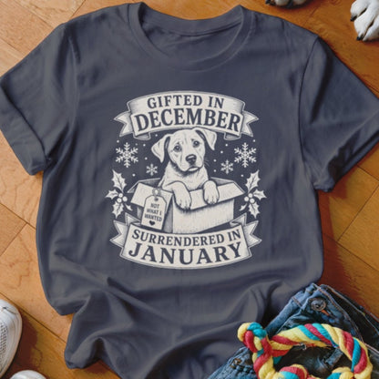 Gifted in December Shirt - The Pawsitive Initiative