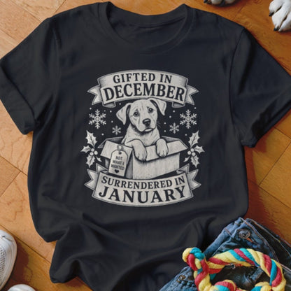 Gifted in December Shirt - The Pawsitive Initiative