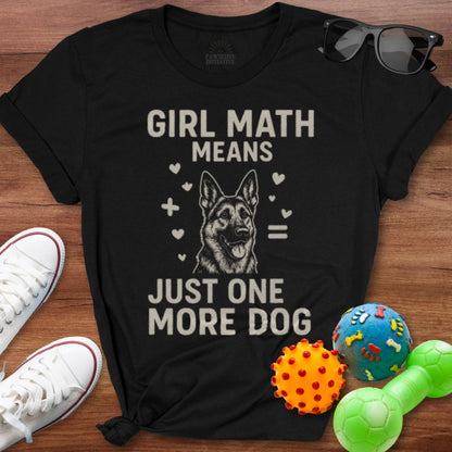 Girl Math Dog Shirt - The Pawsitive Initiative