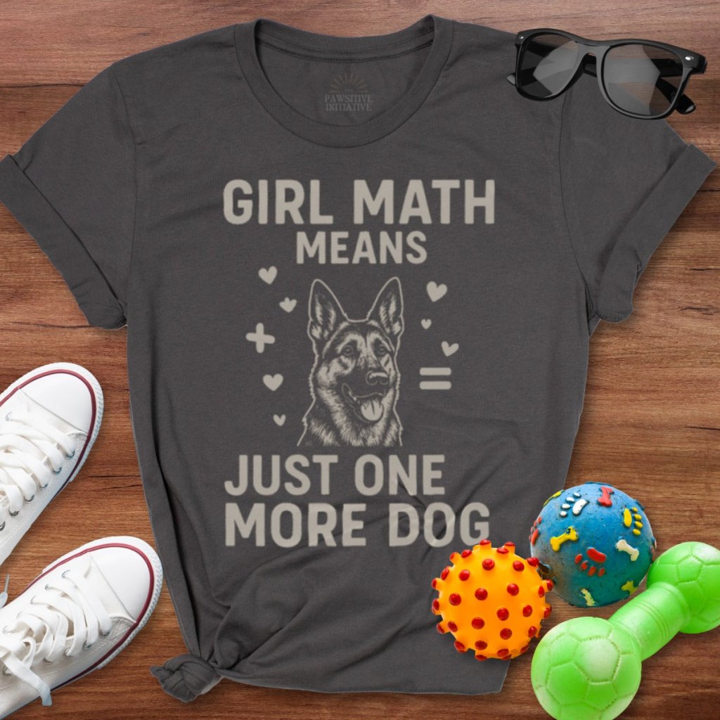 Girl Math Dog Shirt - The Pawsitive Initiative