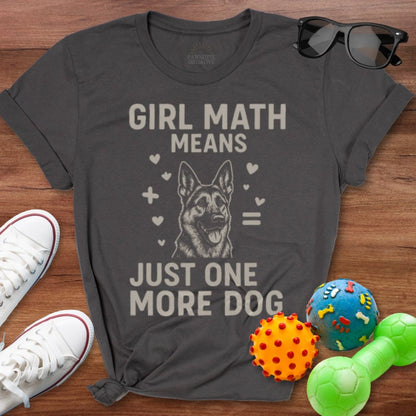 Girl Math Dog Shirt - The Pawsitive Initiative