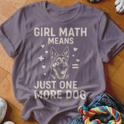 Girl Math Dog Shirt - The Pawsitive Initiative