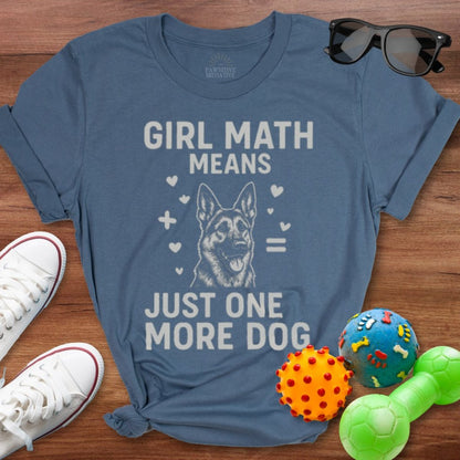Girl Math Dog Shirt - The Pawsitive Initiative
