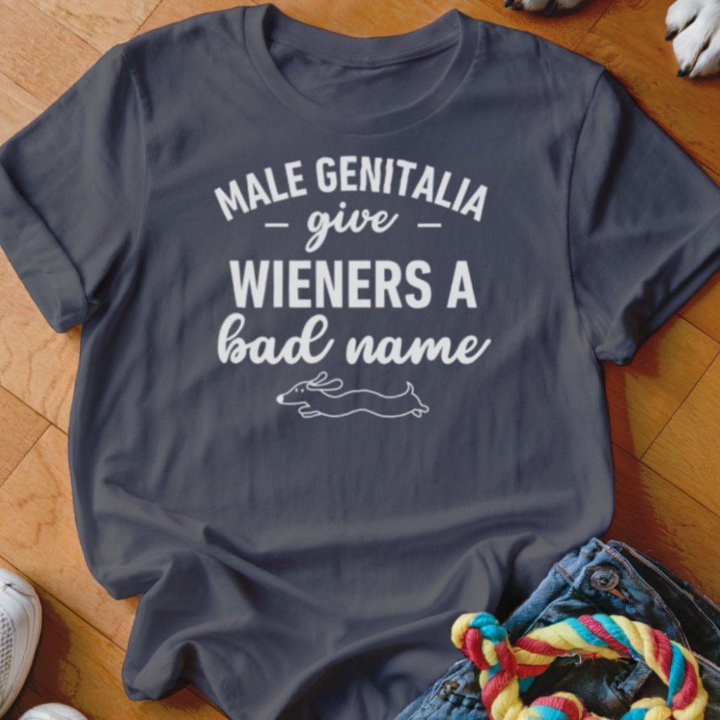 Give Wieners a Bad Name Shirt - The Pawsitive Initiative